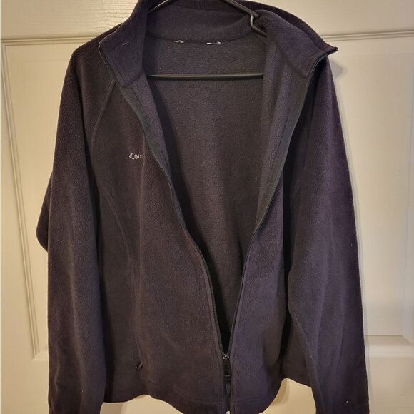 Columbia black fleece full zip jacket - Picture 5 of 10